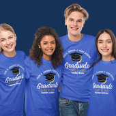 Blue High School Afstuderen aangepast Afstuderen 2 T-shirt