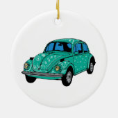 Blue Hippie Car Ornament (Achterkant)