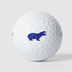 Blue-Hippo Golfballen