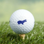 Blue-Hippo Golfballen (Insitu Shirt)