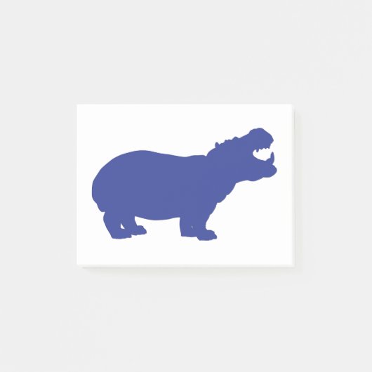 Blue-Hippo Post-it® Notes (Voorkant)