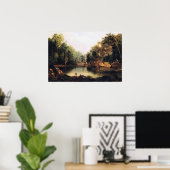 Blue Hole, Little Miami River Poster (Thuiskantoor)