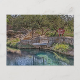 Blue Hole op Route 66 Briefkaart