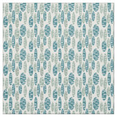 Blue Holey Ovals Stof (Swatch)