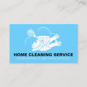 Blue Home Cleaning Service Visitekaartje