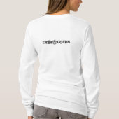 Blue Hoodie CAYA shirt (Achterkant)