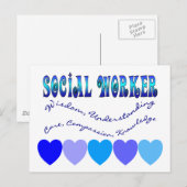 BLUE-HOORZITTINGEN BRIEFKAART (Voorkant / Achterkant)