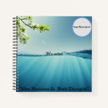 Blue Horizons & Fluid Thoughts, een boek met de ti