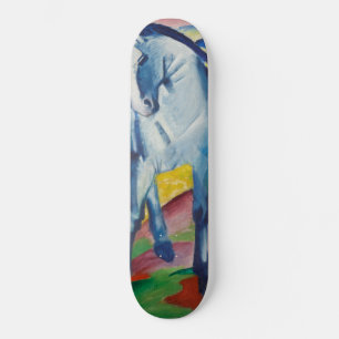 Blue Horse (Cute Animal) (door Marc Franz) Skateboard