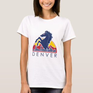 Blue Horse Denver Logo T-shirt