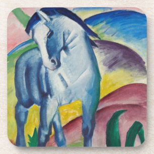 Blue Horse van Franz Marc,  Kunst Bier Onderzetter