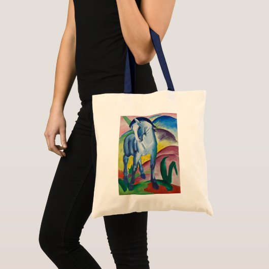 Blue Horse van Franz Marc,  Kunst Tote Bag (Voorkant (product))
