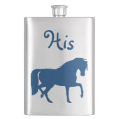 Blue Horse "Zijne" fles Heupfles (Voorkant)