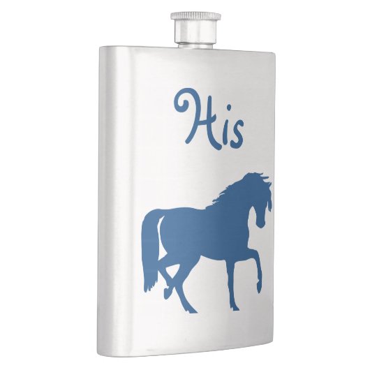 Blue Horse "Zijne" fles Heupfles (Rechts)