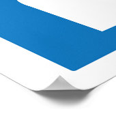 Blue Hotel Building Poster (Hoek)