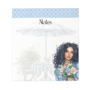 Blue Hour Blooms: Soft & Serene Notes Collectie Notitieblok