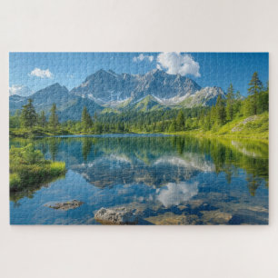 Blue Hour Natuur Landscape Legpuzzel