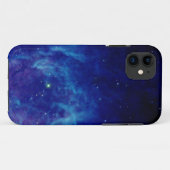 Blue Hued Nebula iPhone 5 Coque (Dos (Horizontal))