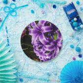 Blue Hyacinth II Spring Floral Papieren Bordje (Feest)