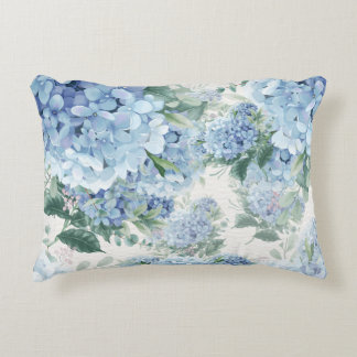 Blue Hydrangea Accent Kussen