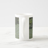 Blue Hydrangea Bone China Mok (Achterkant)
