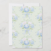 Blue Hydrangea Bridal Shower Invitation (Dos)