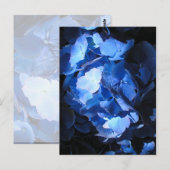 Blue Hydrangea - Briefkaart (Voorkant / Achterkant)