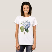 Blue Hydrangea Classic T-shirt (Voorkant volledig)