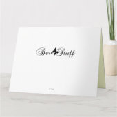 Blue Hydrangea creditcard Kaart (Achterkant)