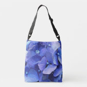 BLUE HYDRANGEA CROSSBODY TAS (Achterkant)