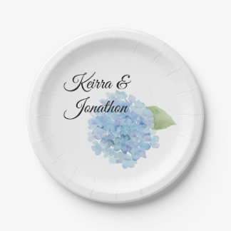 Blue Hydrangea Custom Bord