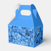 Blue Hydrangea Custom Vrijgezellenfeest Favor Box Bedankdoosjes (Achterkant)