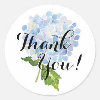 Blue Hydrangea Dank u Stickers