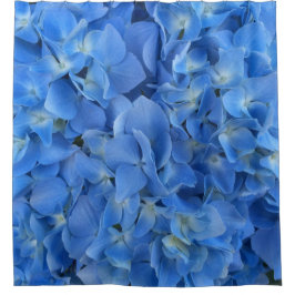 Blue Hydrangea Douchegordijn
