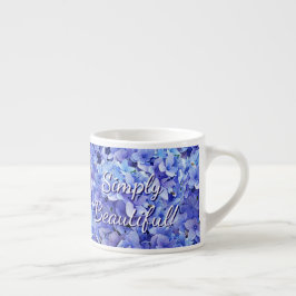 Blue Hydrangea Espresso Cup Espresso Kop