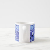 Blue Hydrangea Espresso Cup Kop (Achterkant)