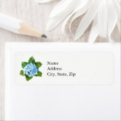 Blue Hydrangea Etiket (Insitu)