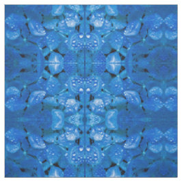 Blue Hydrangea Fabric Stof