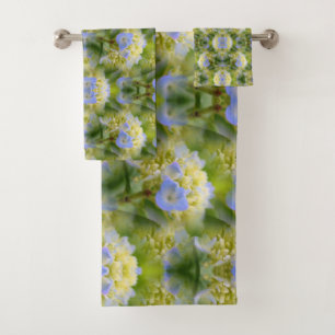 Blue Hydrangea Fleur Abstraite Nature
