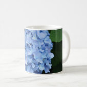  Blue Hydrangea Floral Foto Koffiemok (Voorkant rechts)
