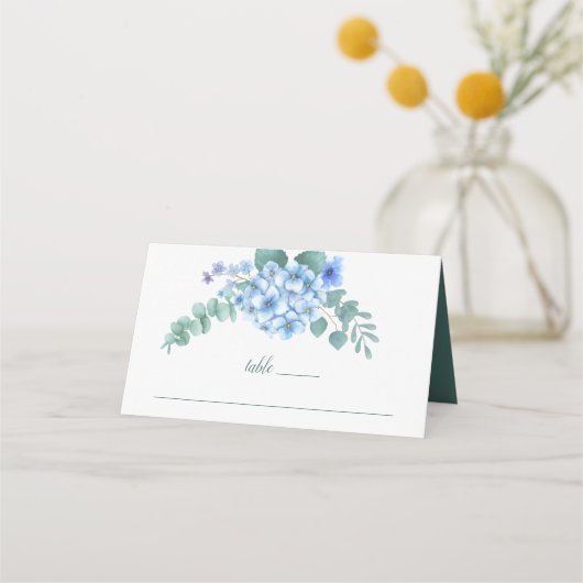 Blue Hydrangea Floral Wedding (Voorkant)