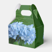 Blue Hydrangea Floral Wedding Shower Hartelijk dan Bedankdoosjes (Achterkant)