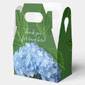 Blue Hydrangea Floral Wedding Shower Hartelijk dan Bedankdoosjes (Geopend)