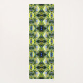 Blue Hydrangea Flower Abstract Yogamat (Achterkant)