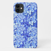 Blue Hydrangea Flower iPhone/iPad case (Achterkant)