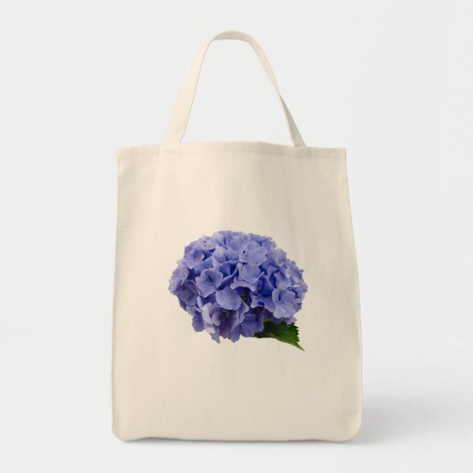 Blue Hydrangea Flower Spring Summer Tote Bag (Voorkant)