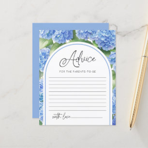 Blue Hydrangea Flowers Advies Ouders Baby shower