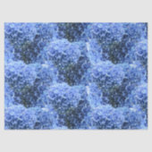 Blue Hydrangea Flowers All Occasion  Tissuepapier (Voorkant)