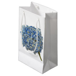 Blue Hydrangea Gift Bag Klein Cadeauzakje