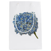 Blue Hydrangea Gift Bag Medium Cadeauzakje (Voorkant)